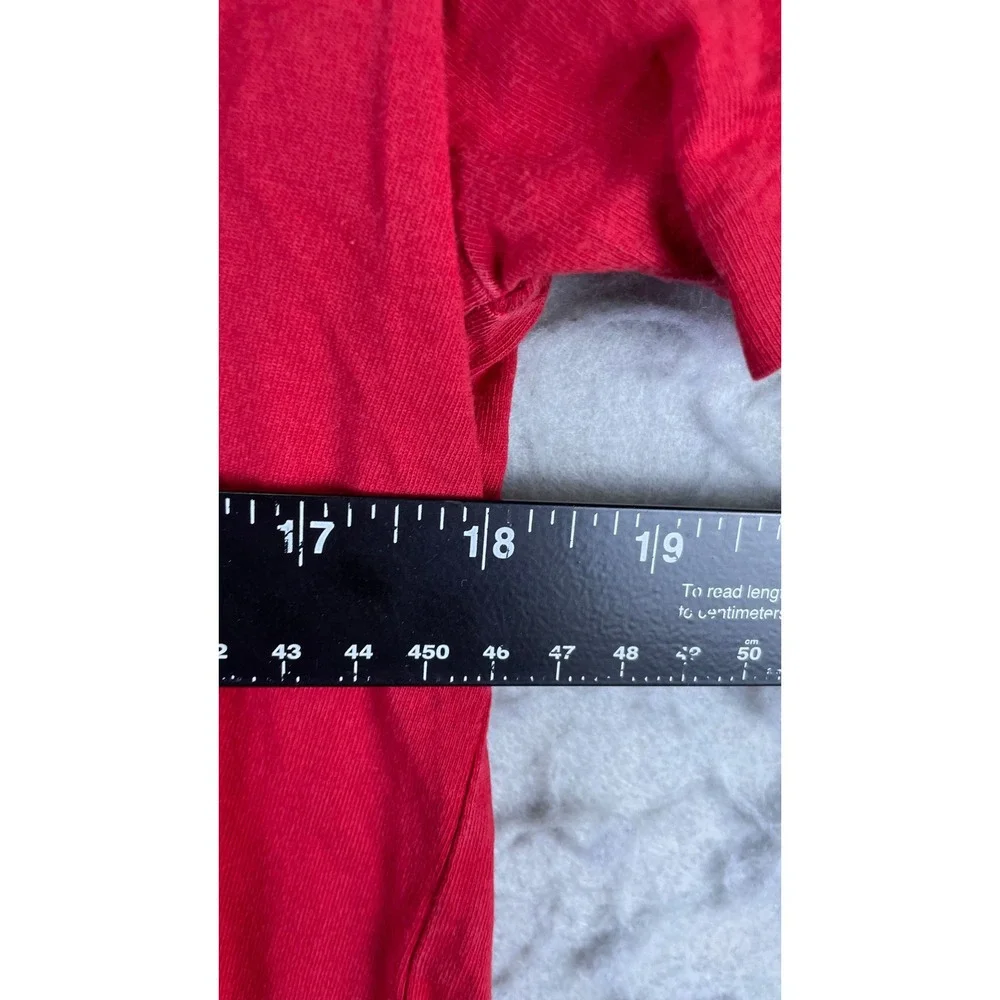 Polo Ralph Lauren T-Shirt Mens Small Red Excellent Classic Fit Pocket Pony